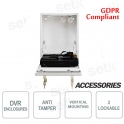 Boîte conteneur métal Pulsar DVR Tamper - Mini Vertical Blanc