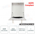 Pulsar metal container box DVR Tamper - Medium Vertical white