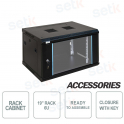 Pulsar armadio a muro da assemblare Rack 19" 6U/600x450