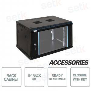 Armoire murale Pulsar à assembler Rack 19 "6U / 600