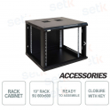 Pulsar gabinete de pared para ensamblar Rack 19 "9U / 600