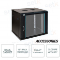 Armario de pared Pulsar para montar Rack 19 "9U / 600x450