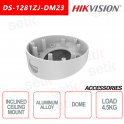 Soporte de techo inclinado de aleación de aluminio Hikvision para cámaras domo Carga máxima 4.5KG
