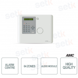 Centrale allarme Wireless AMC 64 Zone con Videoverifica