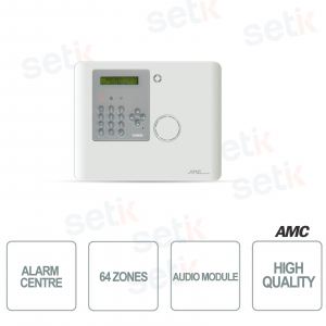 Centrale allarme Wireless AMC 64 Zone con Videoverifica