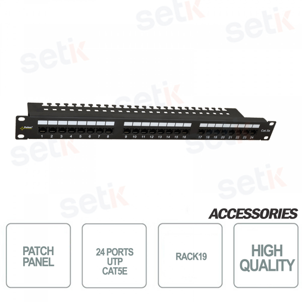 Patch Panel Pulsar 24 Anschlüsse