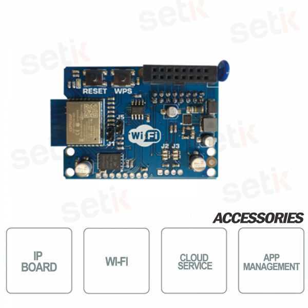 Carte IP WIFI pour centrales de la série XV-XR800V - AMC