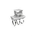 Soporte para montaje en poste horizontal Hikvision DS-1214ZJ-T