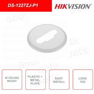 Soporte de techo para montar cámaras de videovigilancia HIKVISION DS-1227ZJ-P1