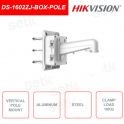 Vertical pole mounting bracket HIKVISION Speed Dome video surveillance cameras DS-1602ZJ-BOX-POLE