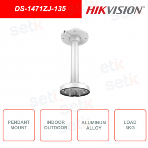 Supporto pendente a soffitto HIKVISION DS-1471ZJ-135