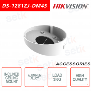 Soporte de techo inclinado en aleación de aluminio para uso en interiores o exteriores para cámaras - Hikvision