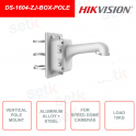 HIKVISION DS-1604ZJ-BOX-POLE - Staffa per palo verticale, adatta a telecamere speed dome