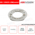 Flush-mounted plastic box for Mini Dome cameras - Hikvision