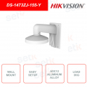 Support mural pour caméras dôme DS-1473ZJ-155-Y HIKVISION en alliage d'aluminium ADC12