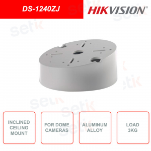 HIKVISION DS-1240ZJ Soporte de montaje en techo inclinado de cámaras domo.