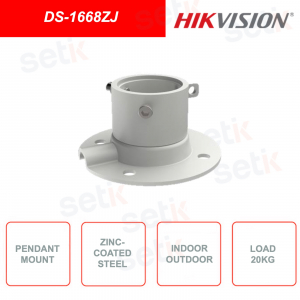 Pendant mount for PanoVu HIKVISION DS-1668ZJ cameras