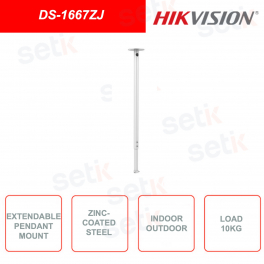 Supporto pendente modulabile DS-1667ZJ per telecamere PTZ HIKVISION