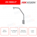 Soporte de pared HIKVISION DS-1660ZJ-P en aleación de aluminio, color gris platino