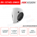 Soporte angular en aleación de aluminio y plástico para cámaras domo - Hikvision