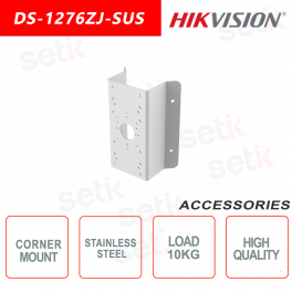 Soporte de montaje en esquina de cámara de acero - Hikvision
