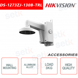 Aluminum Alloy Camera Wall Mount Bracket - Hikvision