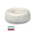 Skein 100 meters alarm cable 6 wires 4 + 2 2x0 75 4x0 22 for installation and security systems