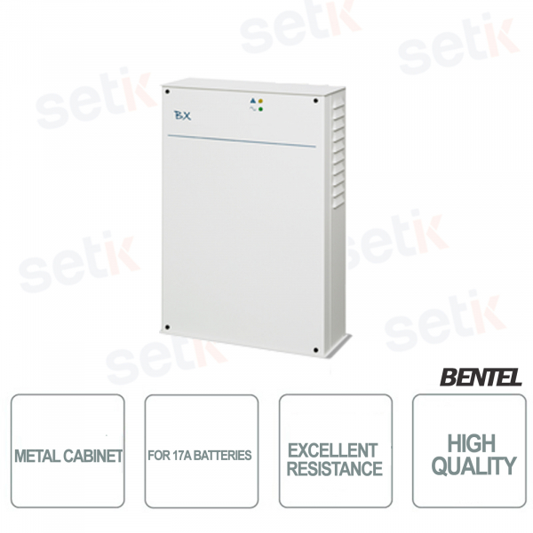 Bentel Metallbehälter für 17A Batterien