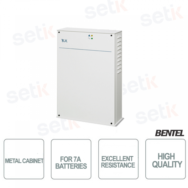 Recipiente de metal Bentel para baterías 7A
