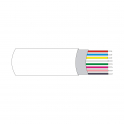 100 meter skein of 8-wire shielded alarm cable 8x0 22 for security systems and systems