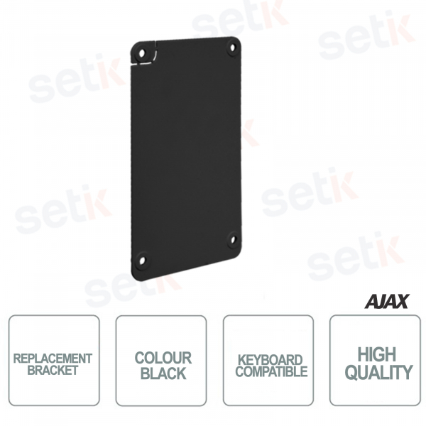 Staffa di ricambio Ajax Per Keypad / 38248.12.BL1 di colore nero