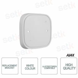 White Ajax replacement bracket for Siren