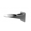 Soporte de montaje en pared de acero inoxidable - Interior y exterior - Hikvision DS-1713ZJ-Y (SUS316L)