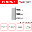 Support de montage sur poteau horizontal pour caméras en acier inoxydable - Hikvision