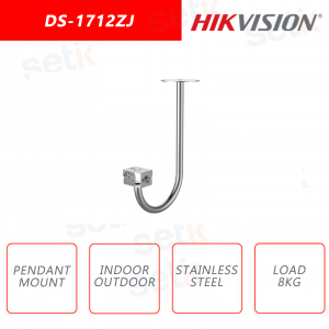 Supporto pendente per telecamere bullet - HIKVISION in acciaio inossidabile