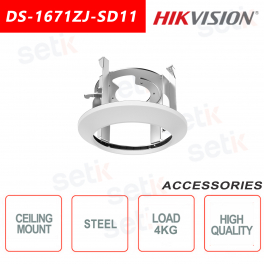 Support de plafond en acier pour caméra PTZ 4 pouces - Hikvision