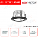 Soporte de techo de plástico y acero para interiores para cámaras - Hikvision