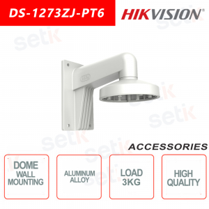 Aluminum Alloy Dome Camera Wall Mount Bracket - Hikvision
