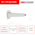 Staffa per montaggio a muro di telecamere Hikvision - DS-1701ZJ/HWB