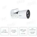 Caméra Bullet HYUNDAY HYU-454N - 4 en 1 - Zoom optique 4x 2,8-12 mm avec autofocus - Pour une utilisation en extérieur