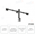 Bras de table pour trois écrans plats jusqu'à 27 '' - IIYAMA