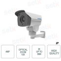 Telecamera da esterno Bullet PTZ IP 4MP - Hyundai