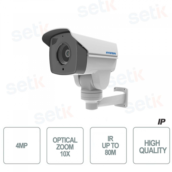 4MP IP PTZ Bullet Outdoor Camera - Hyundai