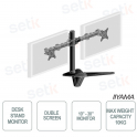 Soporte de escritorio dual IIYAMA para monitores de hasta 30 pulgadas