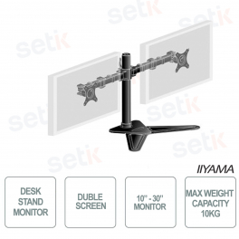 IIYAMA dual desktop bracket for monitors up to 30 inches