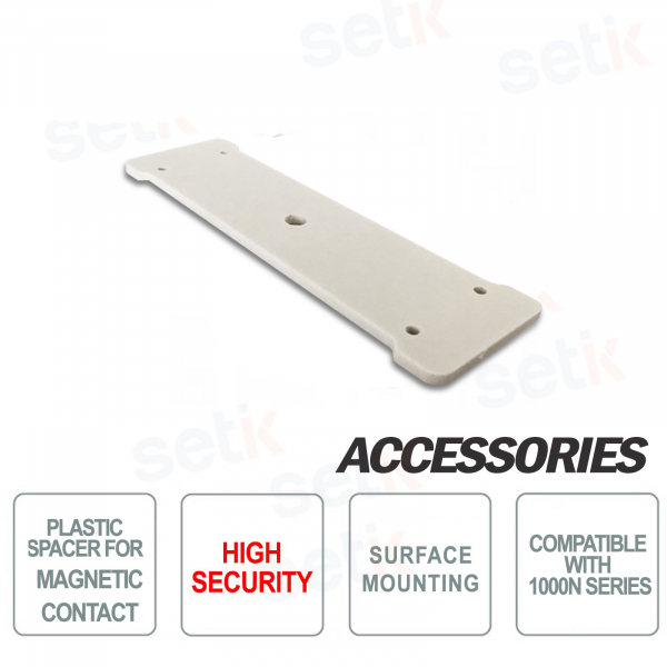 Entretoise en plastique pour contact magnétique pour série 1000N avec haute sécurité IP65 - CSA