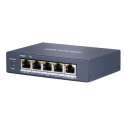 DS-3E0505HP-E - HIKVISION - Unmanageable network switch - 5 Gigabit ports - 1 Hi-PoE port