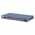 DS-3E1326P-EI - HIKVISION - Manageable PoE Network Switch - 24 Ports - 2 Gigabit Combo