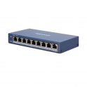 DS-3E1309P-EI - HIKVISION - Commutateur réseau géré - 8 ports PoE 10 / 100M - 1 port RJ45 10 / 100M