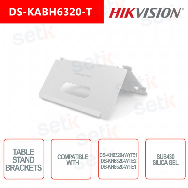 Supporto da tavolo indoor per video intercom Hikvision